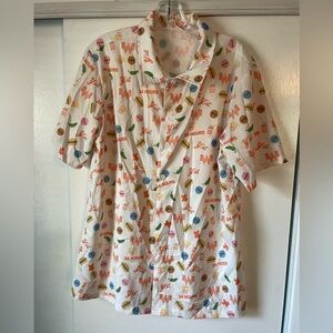Whataburger Button Down Shirt
